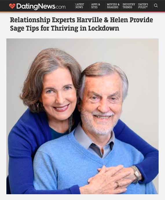 Relationship Experts Harville & Helen Provide Sage Tips for Thriving in Lockdown